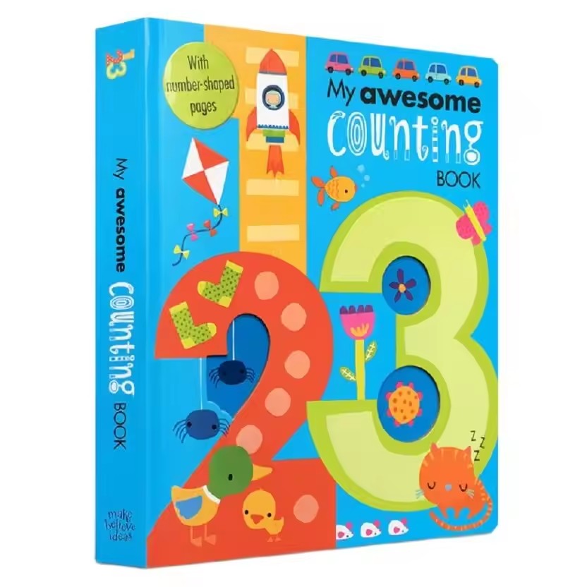 Kids Education Number - My Awesome Counting Book - English