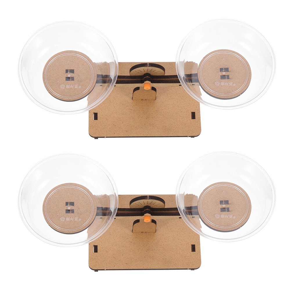 Kids Education Activities - 2Pcs Stem Wooden Balance Scales for