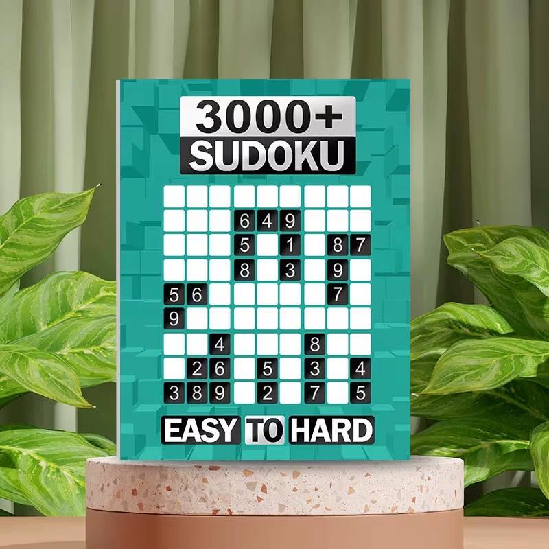 Kids Education Activities - 120 Puzzles English Sudoku Book For