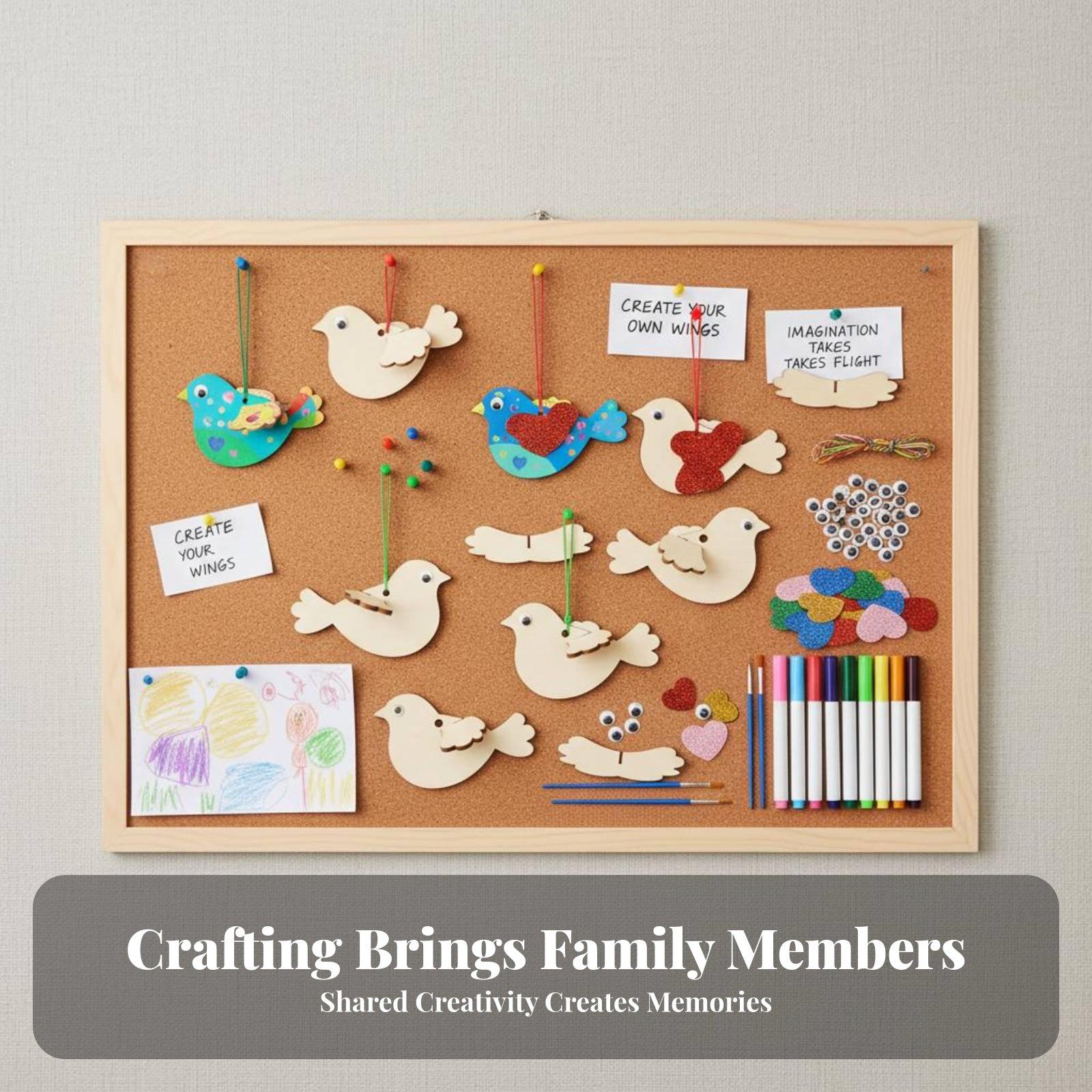 DIY Wooden Bird Ornament Craft - Kids Education Activities recension och pris