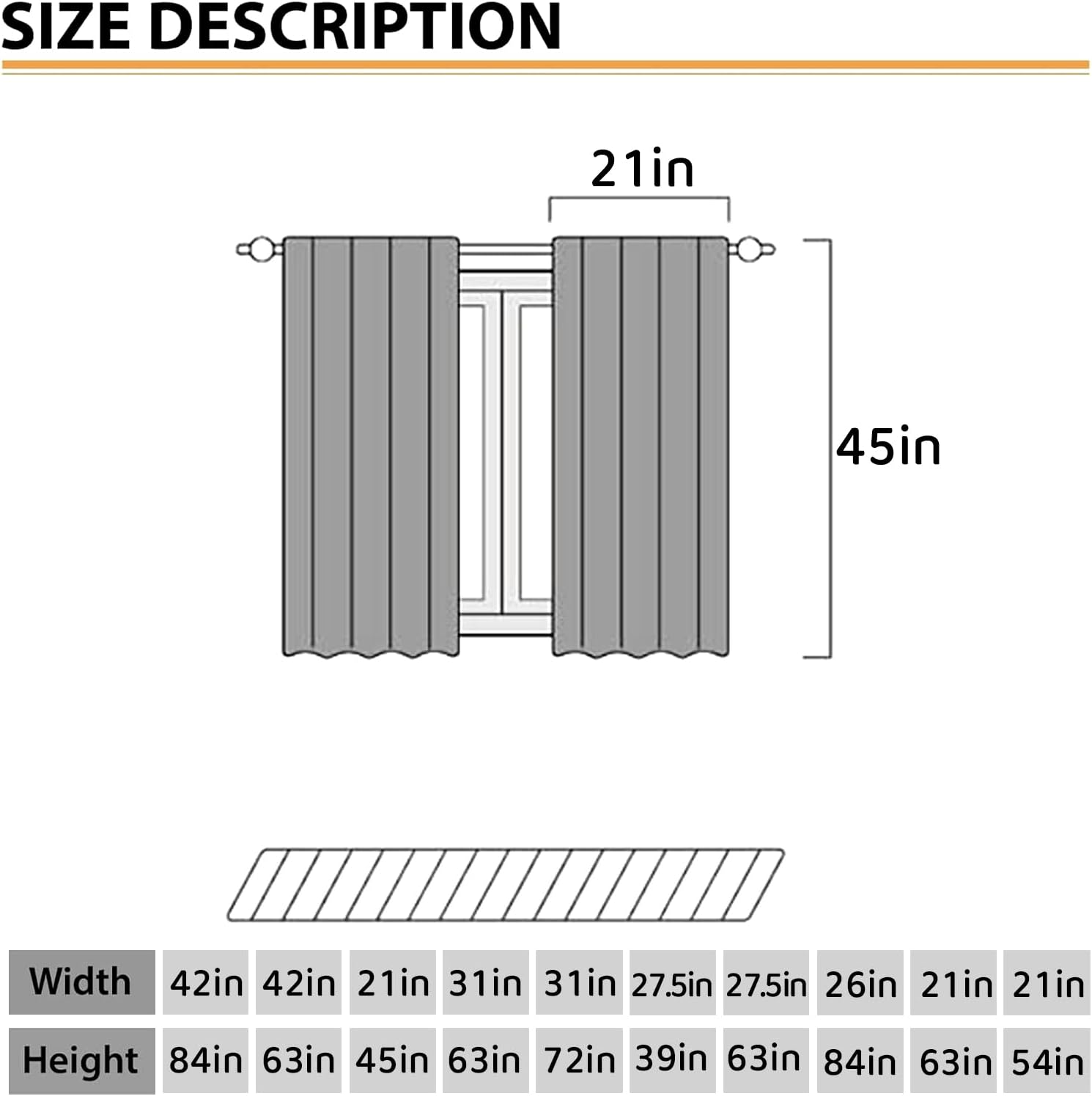 ABC Number Shape Curtain Panel - Abc Kids Early Education recension och pris