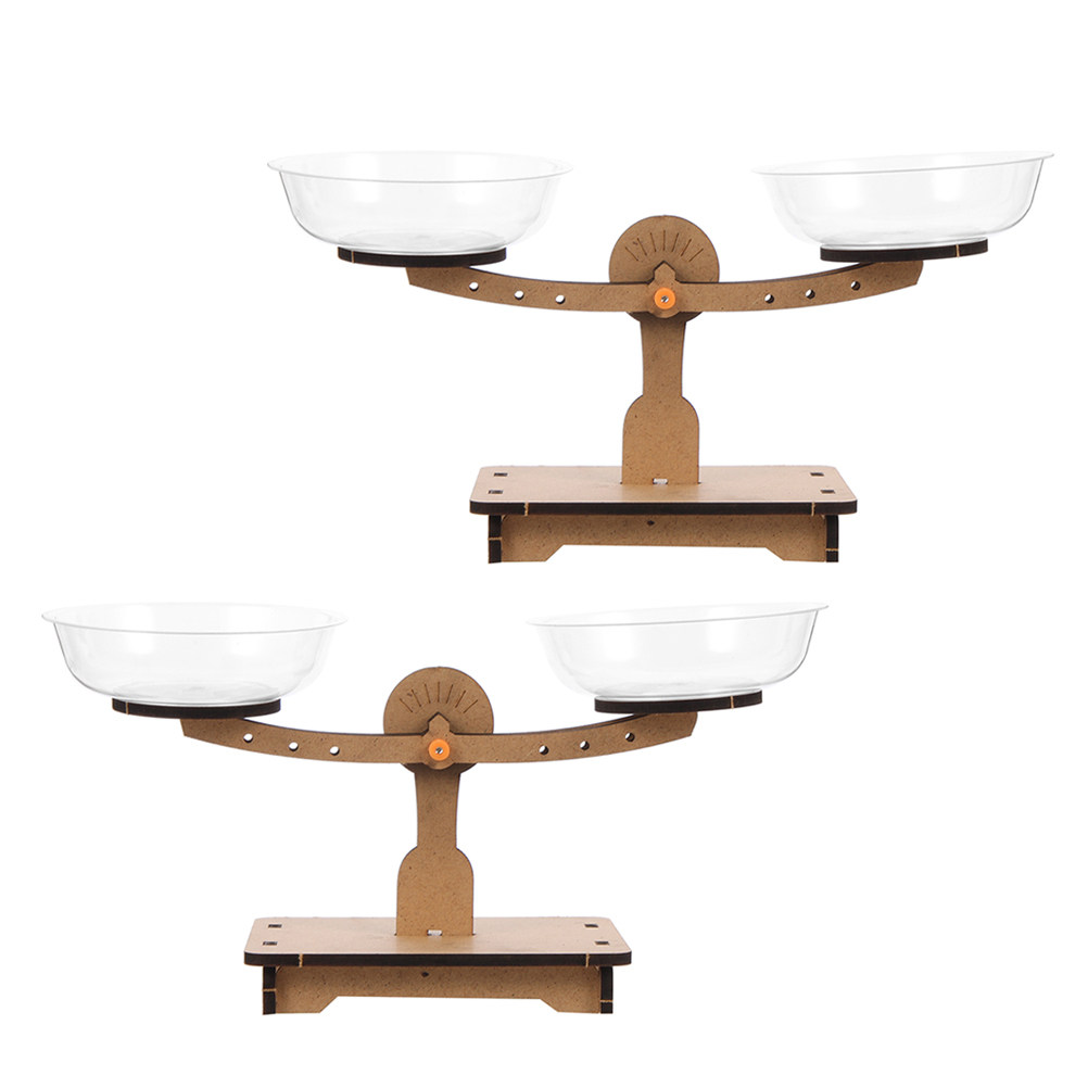 2Pcs Stem Wooden Balance Scale - Kids Education Activities recension och pris