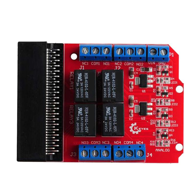 TCE Microbit 4 Channel Relay M - Kids Education Channel recension och pris
