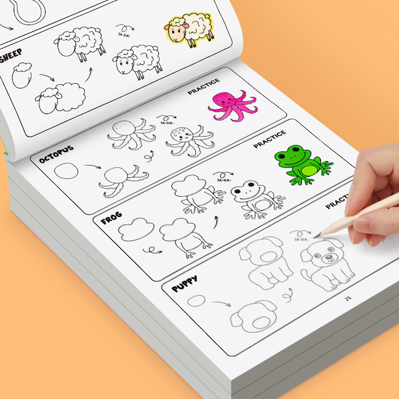 Kids Animal Drawing Book 32 Pa - Kids Education Activities recension och pris