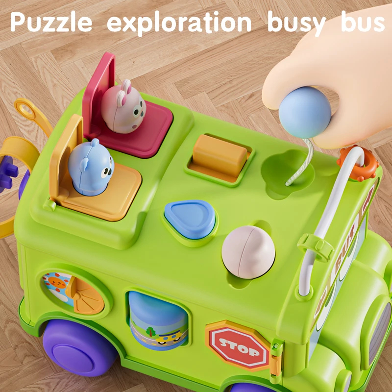 Montessori Educational Baby Bu - Kids Education Activities recension och pris