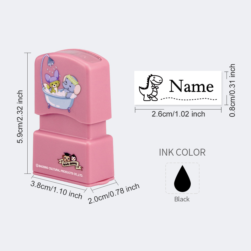 Personalized Kids Name Stamp-C - Kids Education Name recension och pris