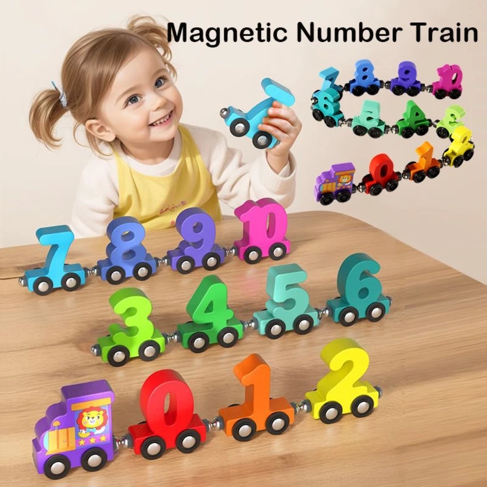 1set 0-10 Number Digital Train - Kids Education Number recension och pris