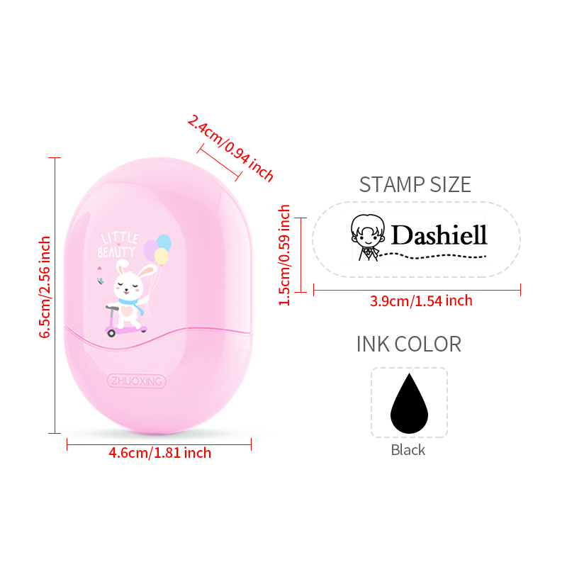Personalized Name Stamp Maker  - Kids Education Name recension och pris