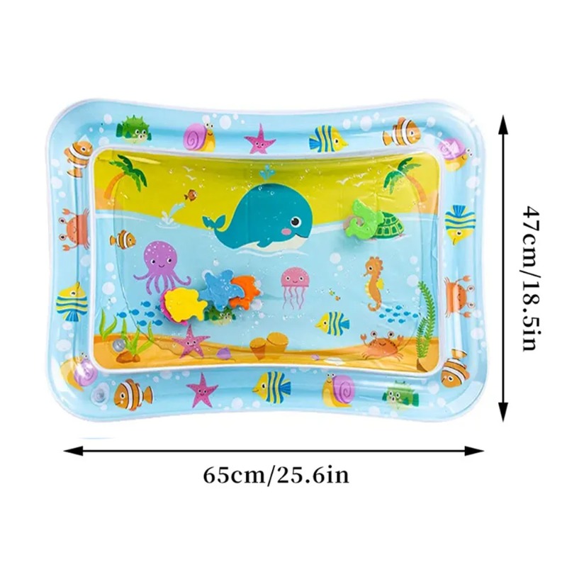 Baby Water Play Mat Inflatable - Kids Education Activities recension och pris