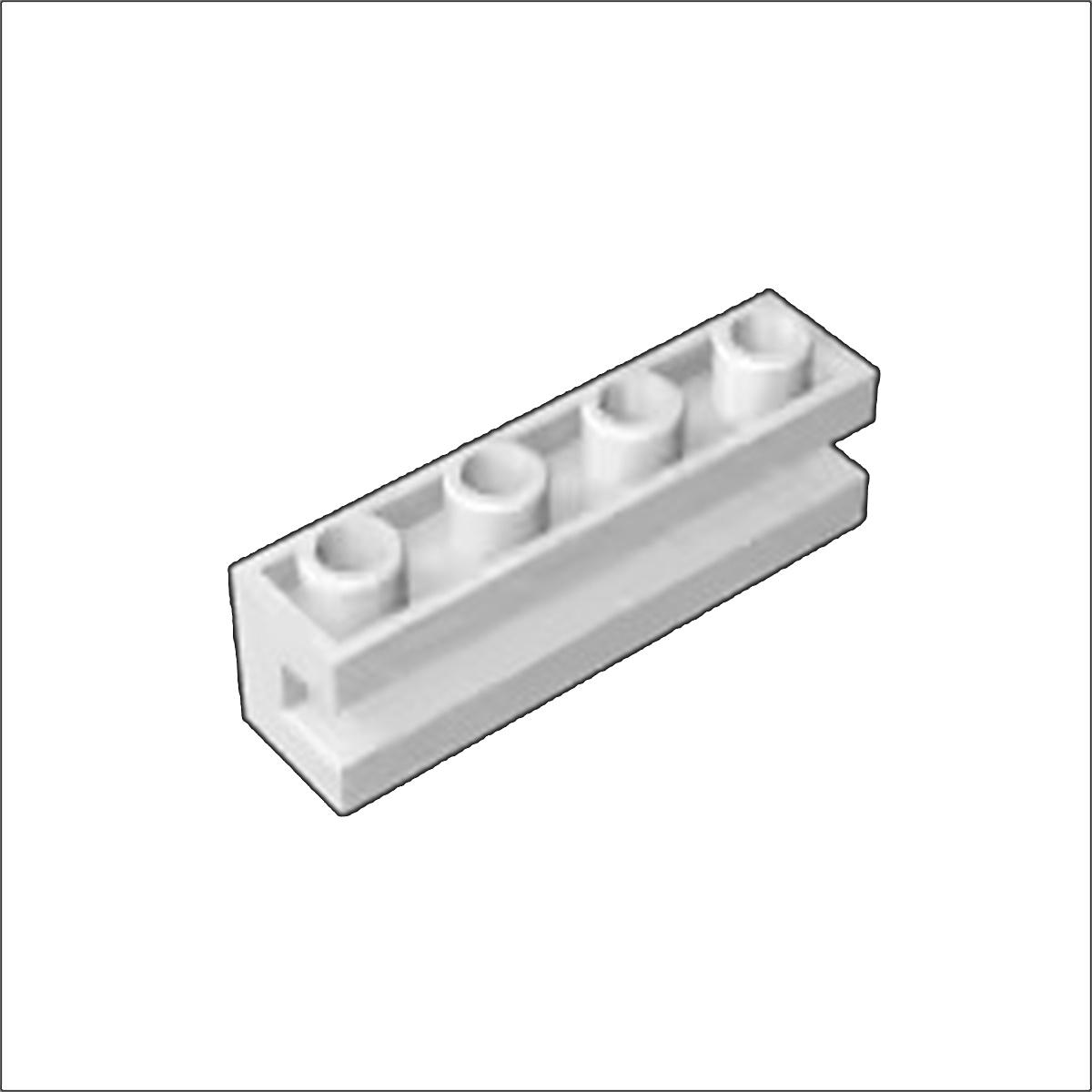 50pcs 2653 Modified 1x4 With C - Kids Education Channel recension och pris