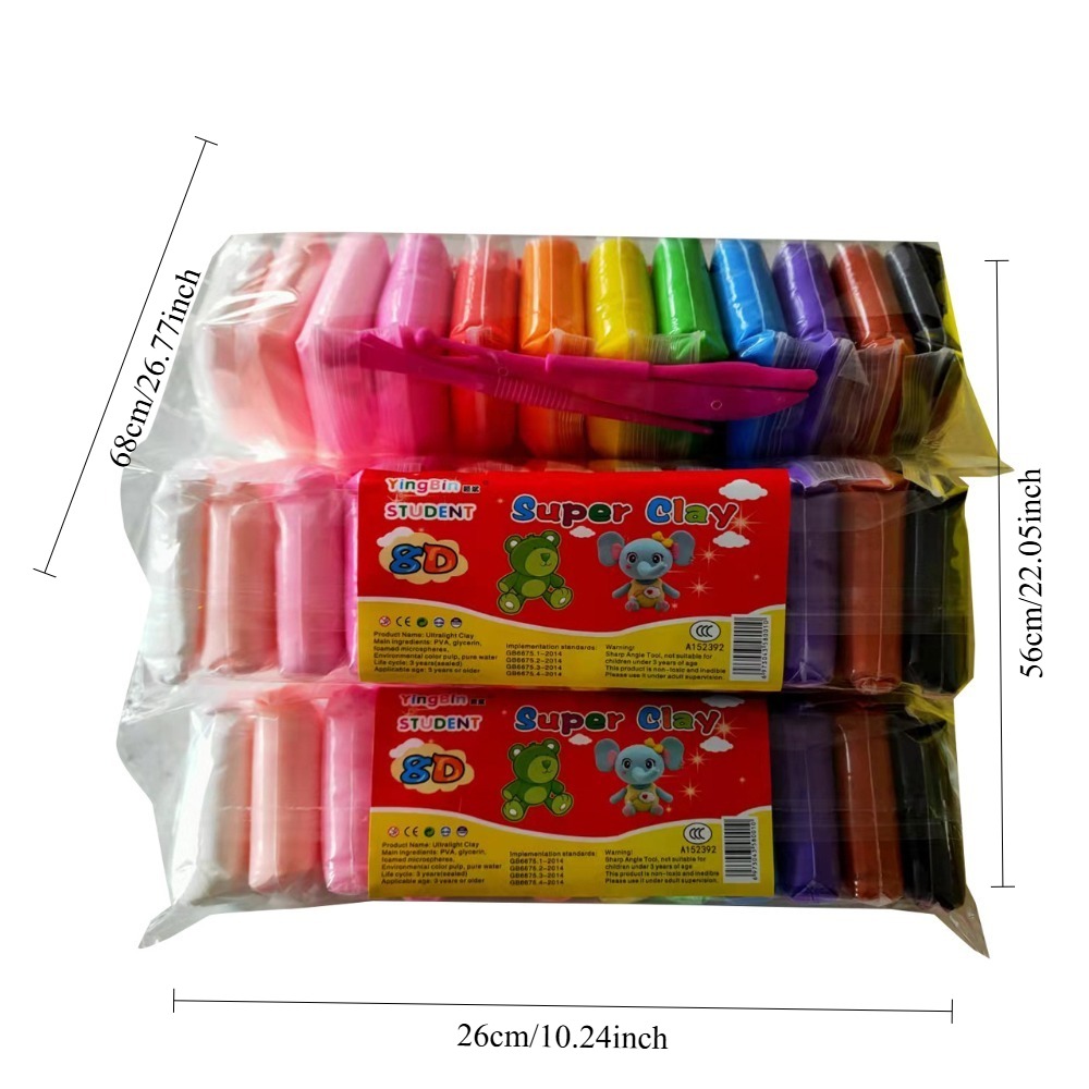 Clay Core Content 10g Mixed Pa - Kids Education Content recension och pris