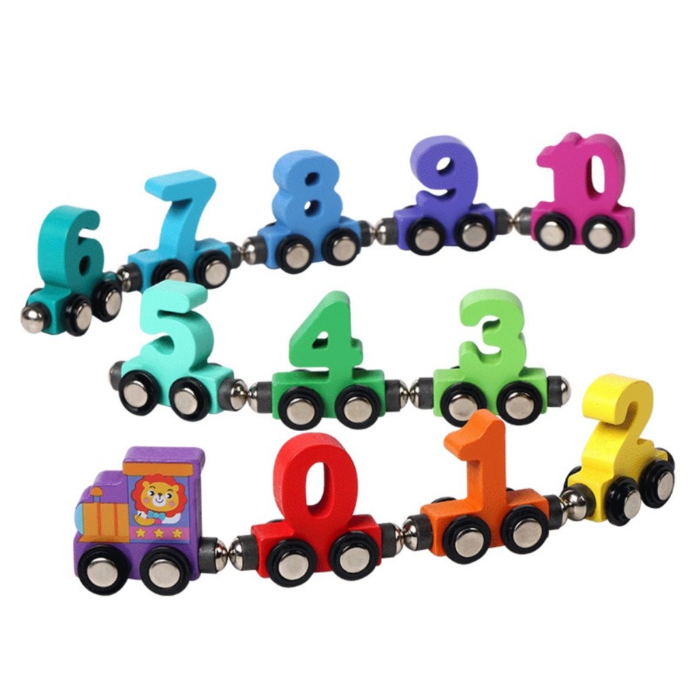 1set 0-10 Number Digital Train - Kids Education Number recension och pris