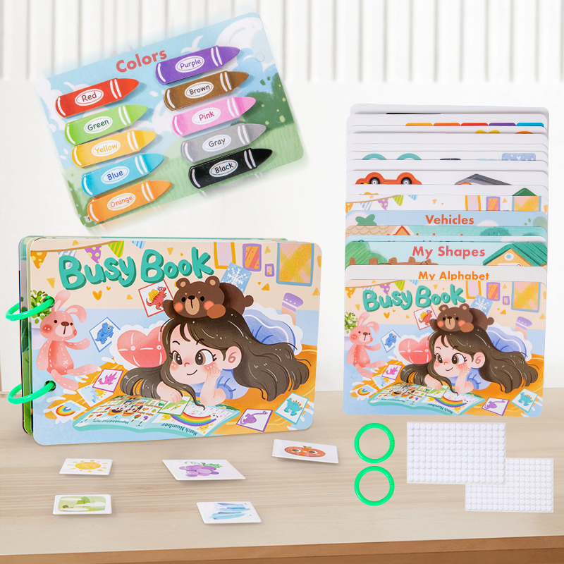 Montessori Children Busy Book  - Kids First Education recension och pris