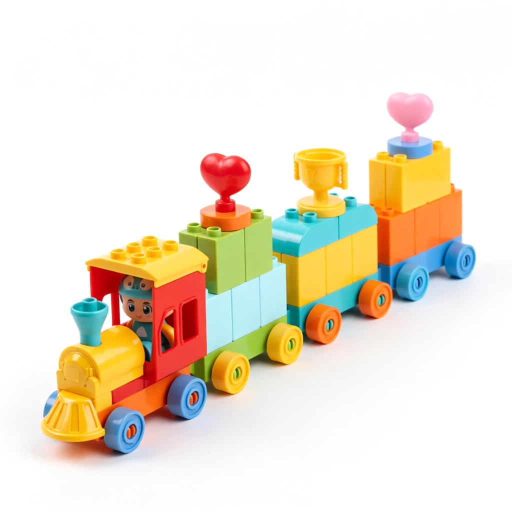 Big Particle Building Blocks T - Abc Kids Early Education recension och pris