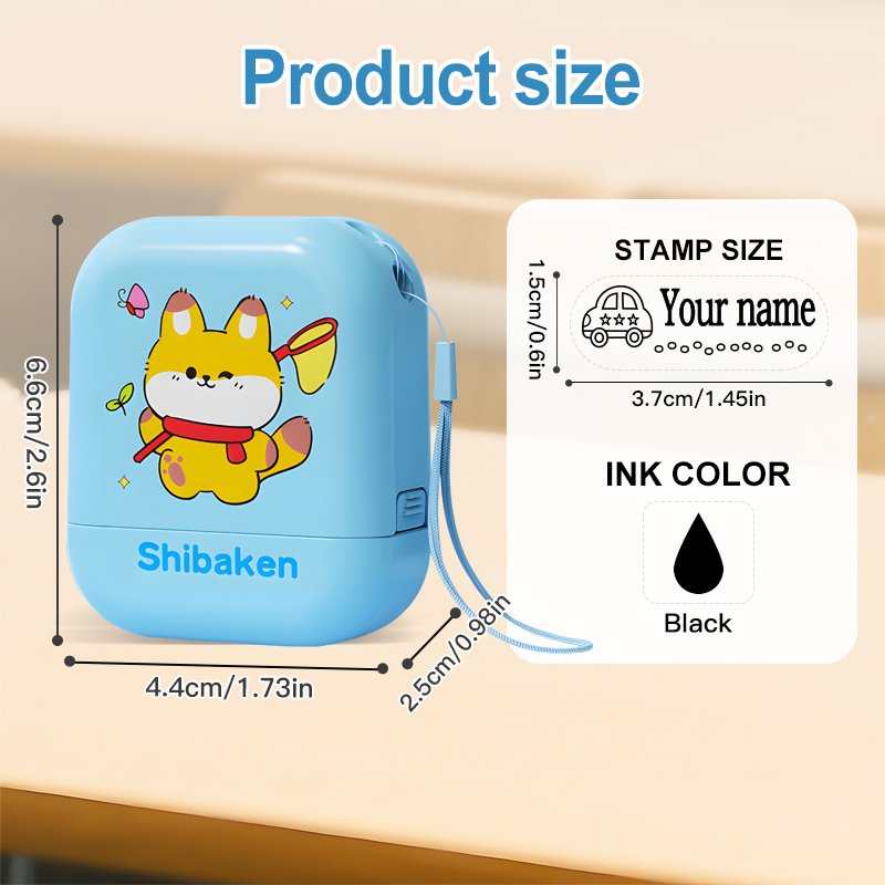 ‌Custom Name Stamp Kit-Persona - Kids Education Name recension och pris