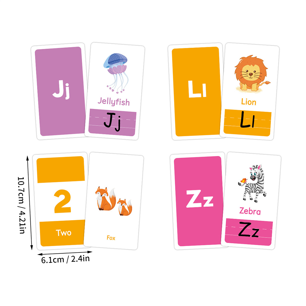 58PCS ABC Alphabet Flashcards  - Abc Kids Early Education recension och pris