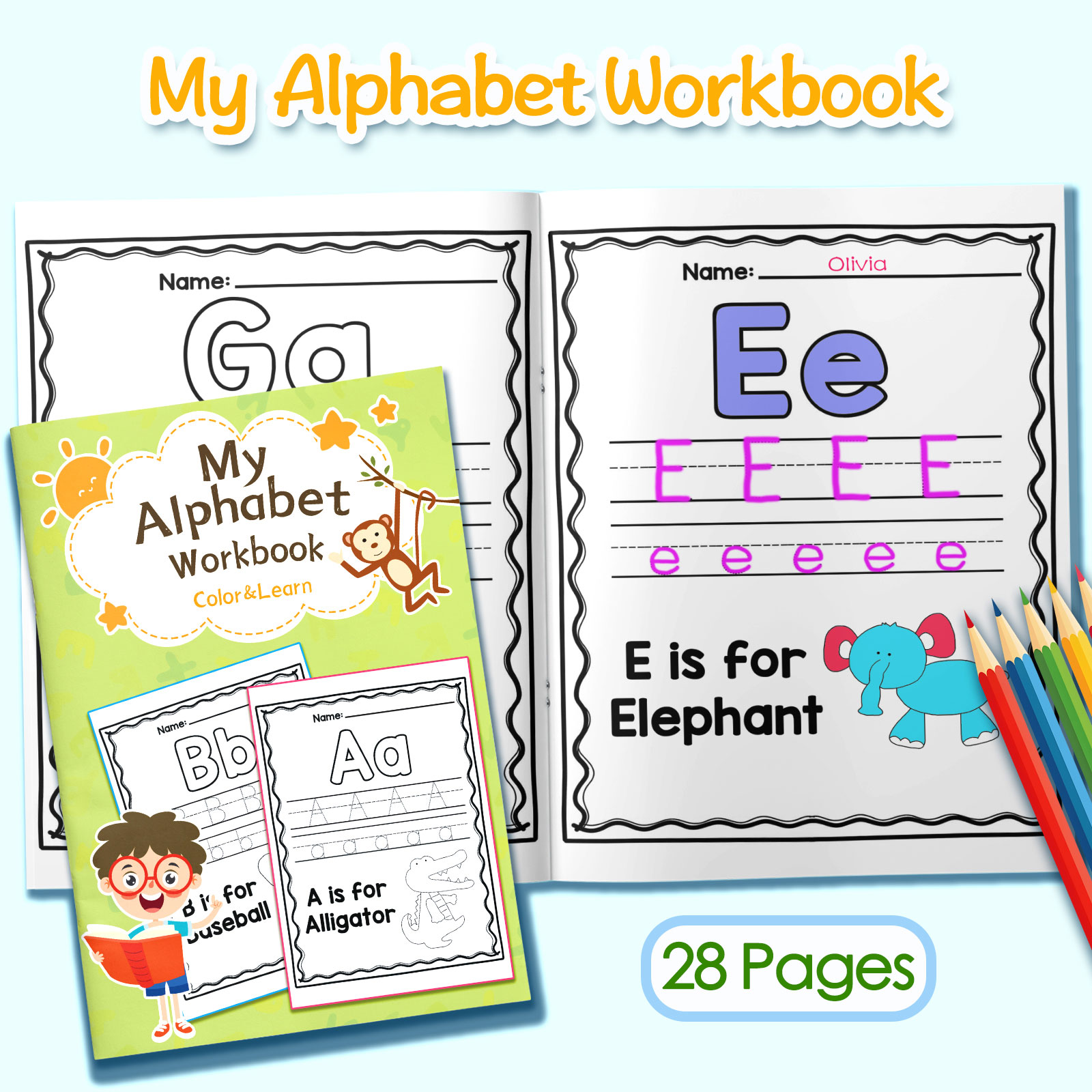 Kids Alphabet Words & Sentence - Kids Education Activities recension och pris