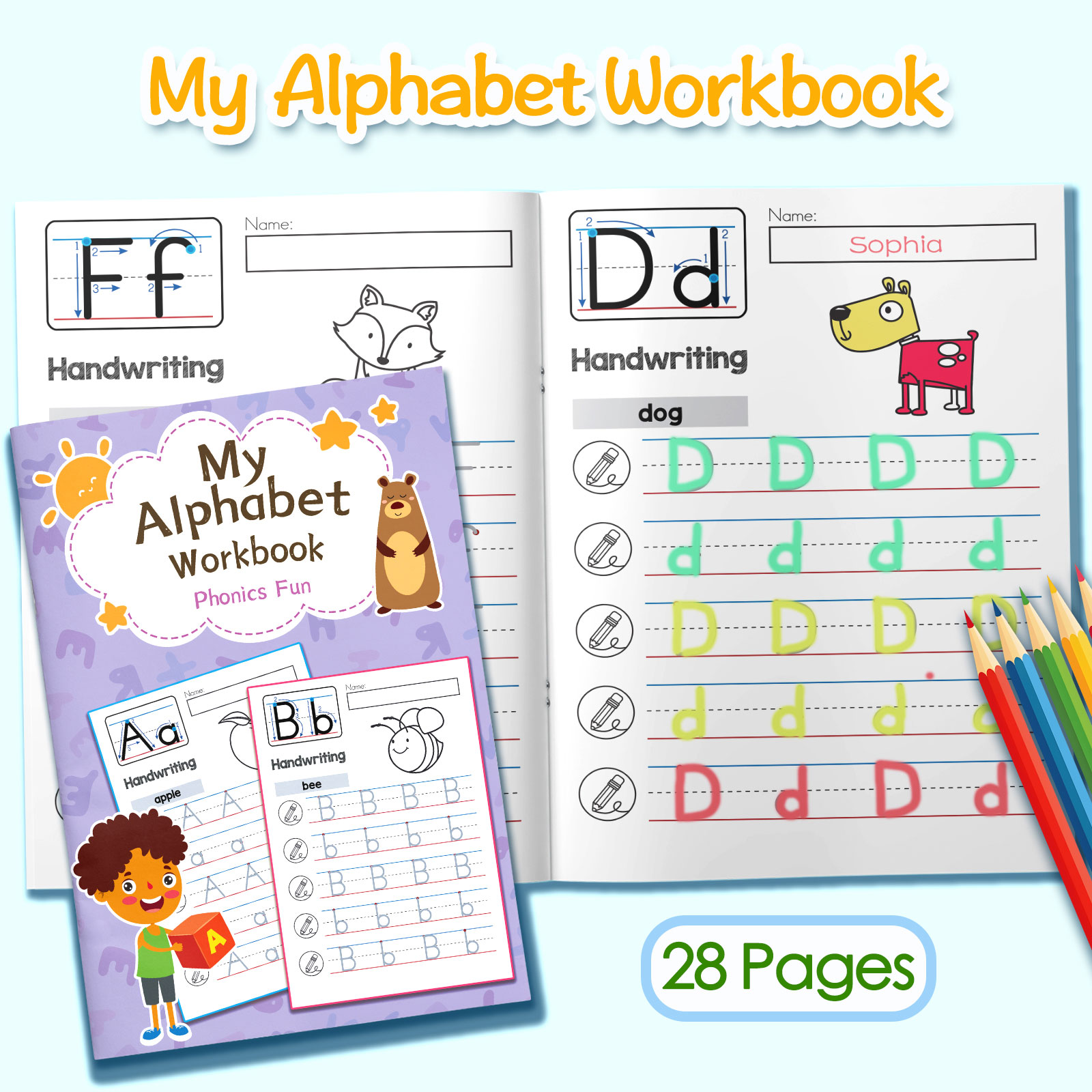 Kids Alphabet Words & Sentence - Kids Education Activities recension och pris