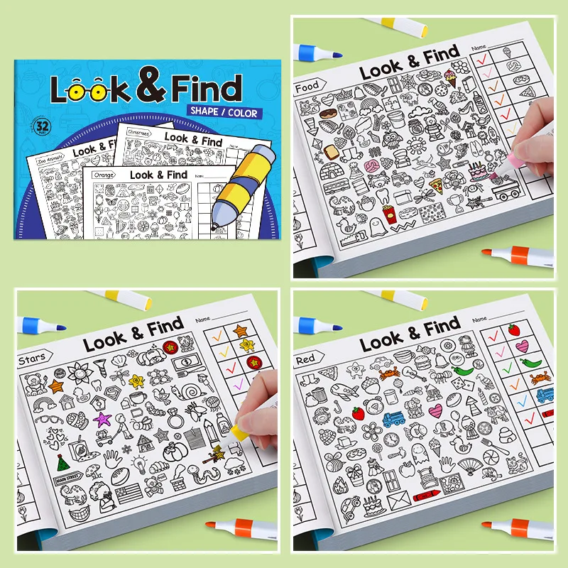 Children's Search Activity Boo - Kids Education Activities recension och pris