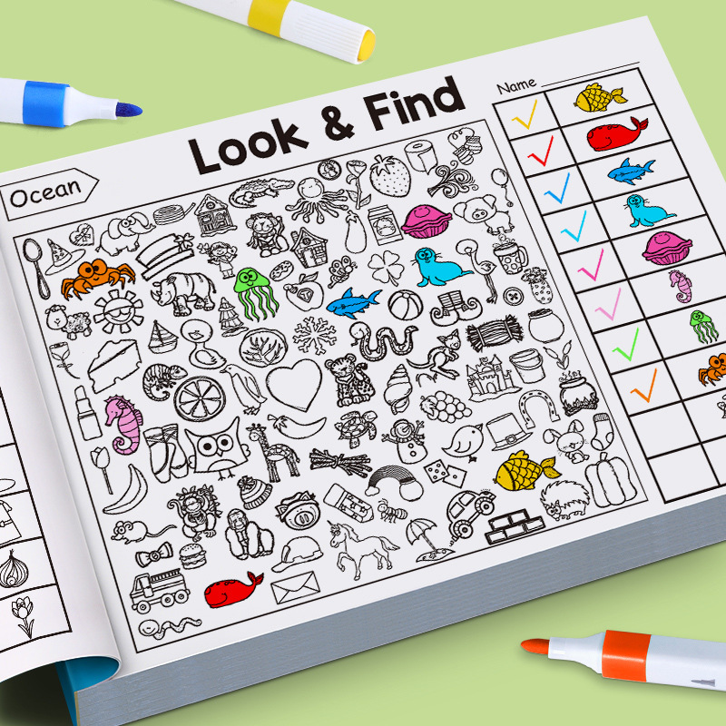 Children's Search Activity Boo - Kids Education Activities recension och pris