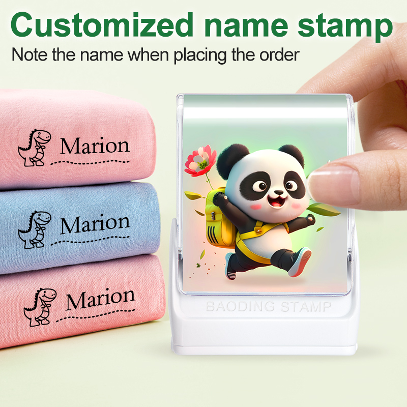 Customized Kids Engraved Stamp - Kids Education Name recension och pris