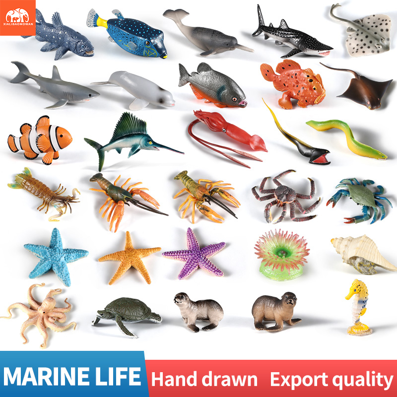 Sea Life Animal Action Figures - Kids First Education recension och pris